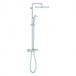 Système de douche Grohe Tempesta C 250 Cube 26689 avec THM Bras de douche 390mm chromé