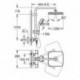 Système de douche Grohe Tempesta C 250 Cube 26689 avec THM Bras de douche 390mm chromé