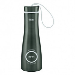 Bouteille GROHE Blue 40848 inox 450 ml graphite dur brossé