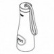 Bouteille GROHE Blue 40848 inox 450 ml or brillant brossé