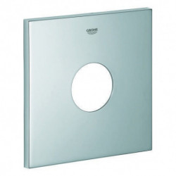 Rosace Grohe 48434 carré pour EHM-Kit de garnitures chromé