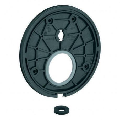 Plaque de montage GROHE 48440 pour EHM- Kit de garnitures avec 2-inverseurs