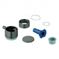 Poignée d'arrêt GROHE 49090 pour Aquadimmer graphite dur brossé
