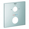 Rosace Grohe 49102 carré pour Thermostat-Kit de garnitures chromé