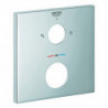 Rosace Grohe 49102 carré pour Thermostat-Kit de garnitures chromé