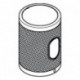 Poignée d'arrêt GROHE 49160 pour Grohtherm 1000 Performance chromé