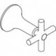 Poignée 37293000 AX Terrano chroméée HANSGROHE