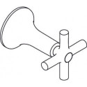 Poignée 37293000 AX Terrano chroméée HANSGROHE