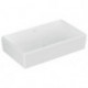 Vasque à poser V&B ANTHEUS 650 x 388 mm sans trop-plein, finition Ceramicplus blanche