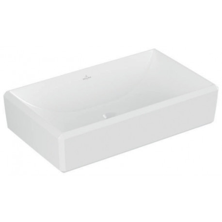 Vasque à poser V&B ANTHEUS 650 x 388 mm sans trop-plein, finition Ceramicplus blanche
