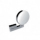 Miroir de rasage/cosmétique emcoasis 300 chrome taille : 3+7-fois, connexion directe, EMCO