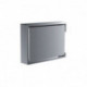 Porte-papier avec couvercle. chrome