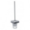 Set brosse 181500101 liaison chrome acide-mat verre cristal EMCO
