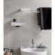 Porte-verre emco liaison pour garde-corps en verre cristal clair. chrome