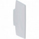 Cloison d'urinoir GE, plastique. de base