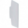 Cloison d'urinoir GE, plastique. de base