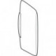Cloison d'urinoir GE, plastique. de base
