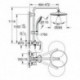 Système de douche Grohe Euphoria 260 27473_2 avec Mitigeur monocommande chromé