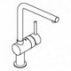 Mitigeur d'évier Minta 31375 L-sortie or brillant brossé