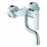 Mitigeur d'évier monocommande Eurosmart 31509_3 Montage mural saillie 150mm chromé