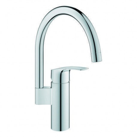 Mitigeur d'évier Eurosmart 33202_3 haut sortie chromé