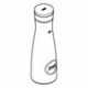 Carafe en verre GROHE GROHE Blue 40405_1 1 litre avec jeu de bouchons