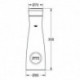 Carafe en verre GROHE GROHE Blue 40405_1 1 litre avec jeu de bouchons