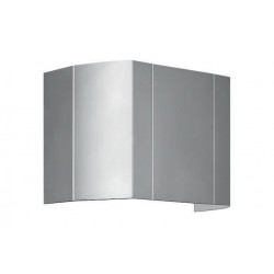 Panneau de connexion panneau de douche LINUS en aluminium anodisé, brossé 150-450 mm SCHELL