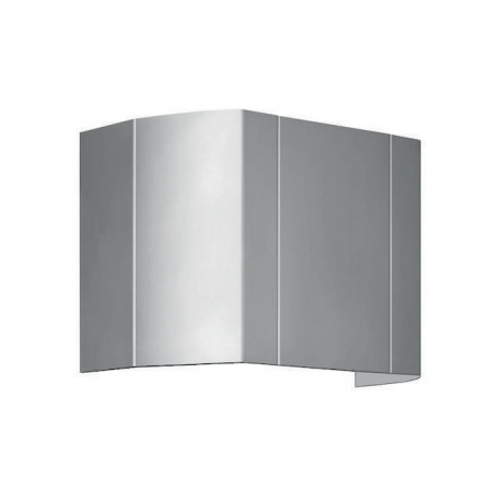 Panneau de connexion panneau de douche LINUS en aluminium anodisé, brossé 150-450 mm SCHELL