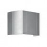 Panneau de connexion panneau de douche LINUS en aluminium anodisé, brossé 150-450 mm SCHELL