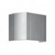 Panneau de connexion panneau de douche LINUS en aluminium anodisé, brossé 451-950 mm SCHELL