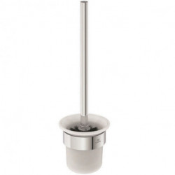 Set de brosses WC CONCA rond, avec support mural chromé IDEAL STANDARD