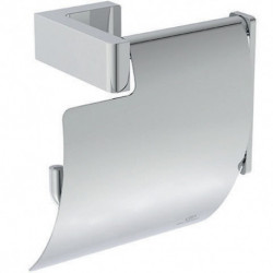 Porte-mouchoirs CONCA carré, avec couvercle chromé IDEAL STANDARD