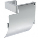Porte-mouchoirs CONCA carré, avec couvercle chromé IDEAL STANDARD