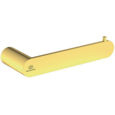 Porte rouleau papier CONCA rond doré brossé IDEAL STANDARD