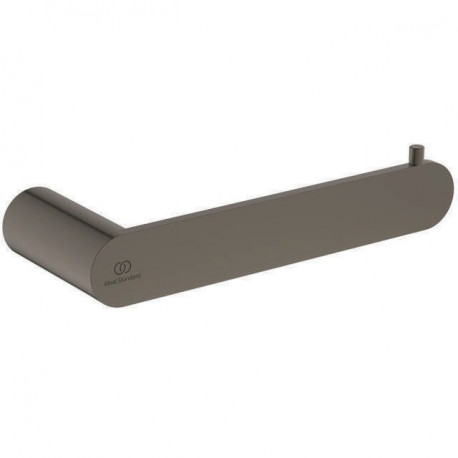 Porte rouleau papier CONCA rond magnétique gris IDEAL STANDARD
