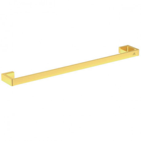 Porte-serviettes CONCA carré, 600 mm or brossé IDEAL STANDARD