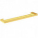Porte-serviettes CONCA double, carré, 600 mm or brossé IDEAL STANDARD