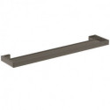 Porte-serviettes CONCA double, carré, 600 mm gris magnétique IDEAL STANDARD