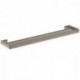 Porte-serviettes CONCA double, carré, 600 mm silver storm IDEAL STANDARD