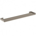 Porte-serviettes CONCA double, carré, 600 mm silver storm IDEAL STANDARD