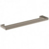 Porte-serviettes CONCA double, carré, 600 mm silver storm IDEAL STANDARD