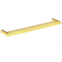 Porte-serviettes CONCA double, rond, 600 mm or brossé IDEAL STANDARD