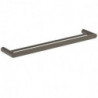 Porte-serviettes CONCA double, rond, 600 mm gris magnétique IDEAL STANDARD