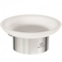 Porte-savon CONCA rond, avec support mural chromé IDEAL STANDARD