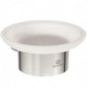 Porte-savon CONCA rond, avec support mural chromé IDEAL STANDARD