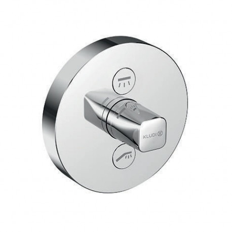 Kludi UP-Wanne-/Brause-Armatur PUSH Feinbau-Set m FE rund chr