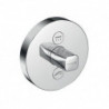 Kludi UP-Wanne-/Brause-Armatur PUSH Feinbau-Set m FE rund chr