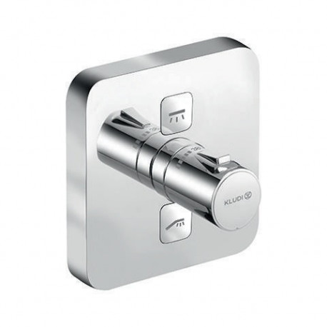 Kludi UP-Thermostatarmatur PUSH Feinbaus m FE soft edge chr