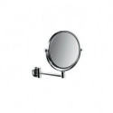 Miroir de rasage et de maquillage emco 3-fois/1-fois. 1-bras. rond. D : 200 mm